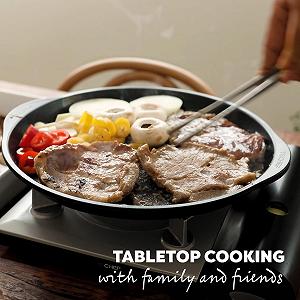 Пательня-гриль TeChef для корейського BBQ з антипригарним покриттям synthetic.ua - Фото 1