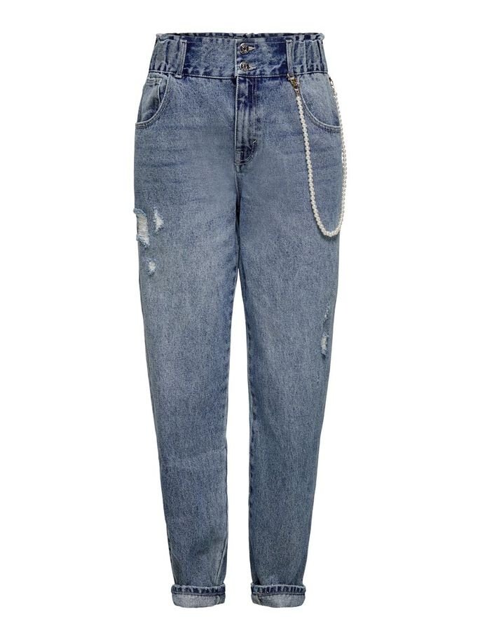 Джинсы ONLY LIFE HW MB CARROT DNM JEANS DOT 15223500 Medium Blue Denim XS, фото №5