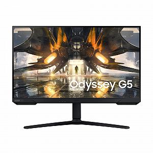 Монитор Samsung Odyssey G5A Gaming LS32AG520PUXEN 32 дюйма WQHD 1440p AMD FreeSync Premium Время отклика 1мс Частота обновления 165 Гц Режим защиты глаз Без мерцания Черный - Фото 1