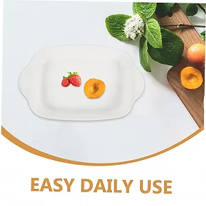 Форма для запікання Ciieeo керамічна з подвійними ручками термостійка synthetic.ua - Фото 1