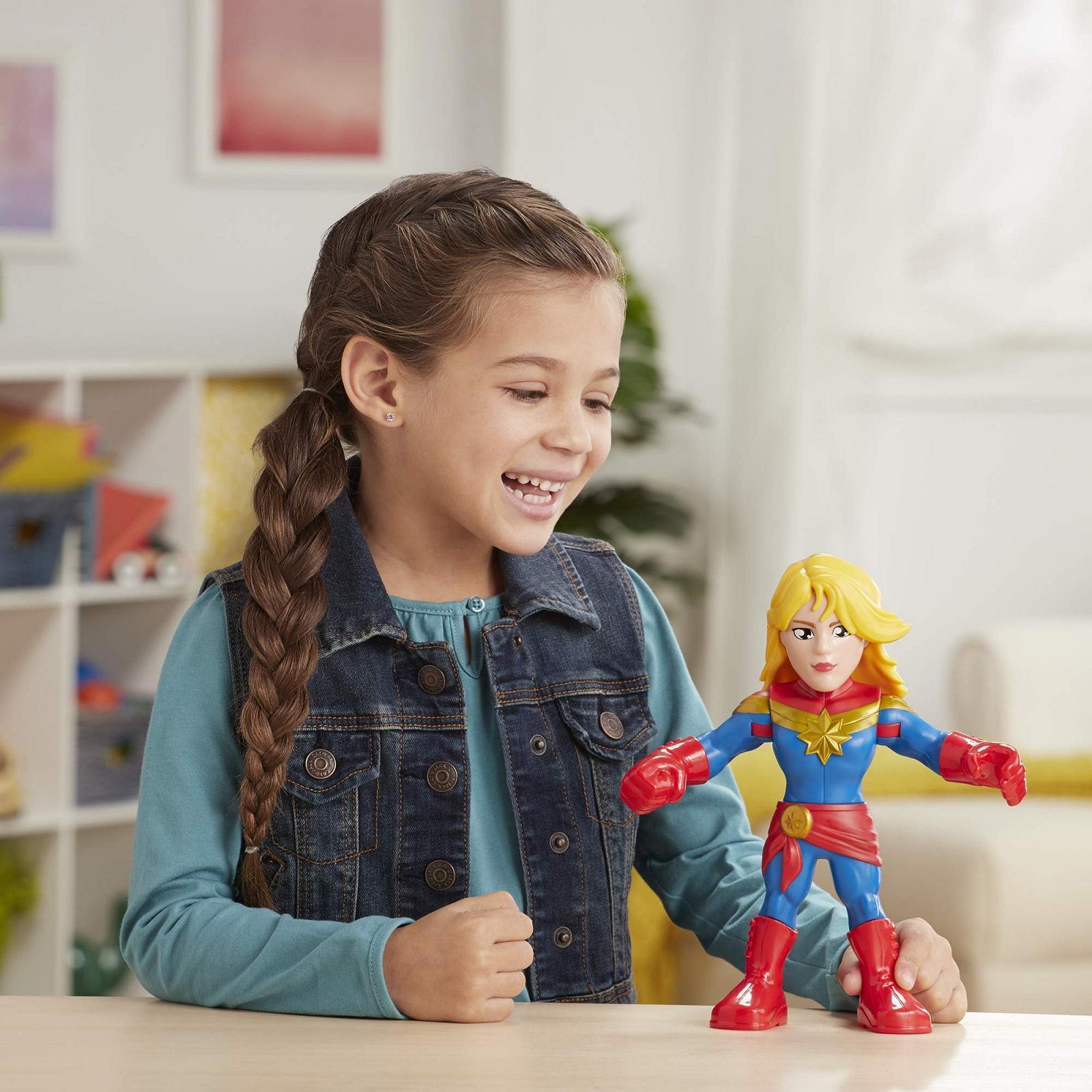 Фігурка Captain Marvel Marvel Mega Mighties 25 см, фото №4