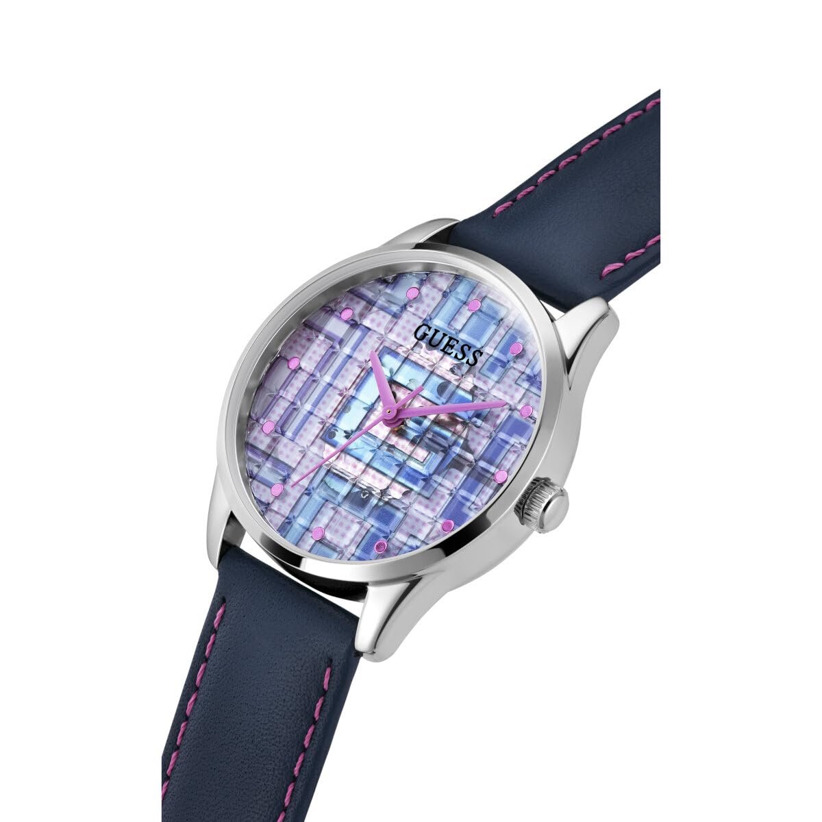 Женские Часы Guess GW0480L1-AMZUK Аналоговые Цифровые Автоматические Разноцветный, фото №8