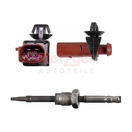 Датчик температуры отработанных газов METZGER 08941077 для MAN VW, фото №2