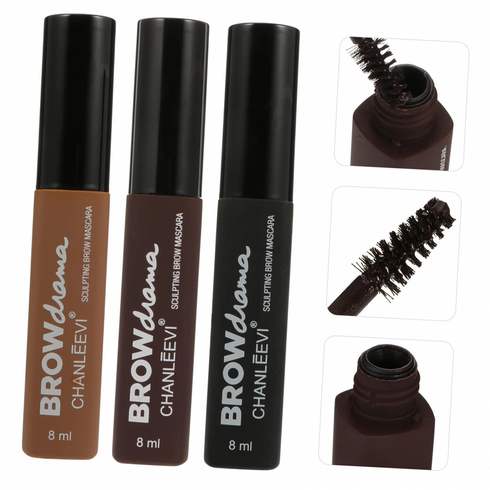 Крем для брів FRCOLOR трьохколірний натуральний, фото №5