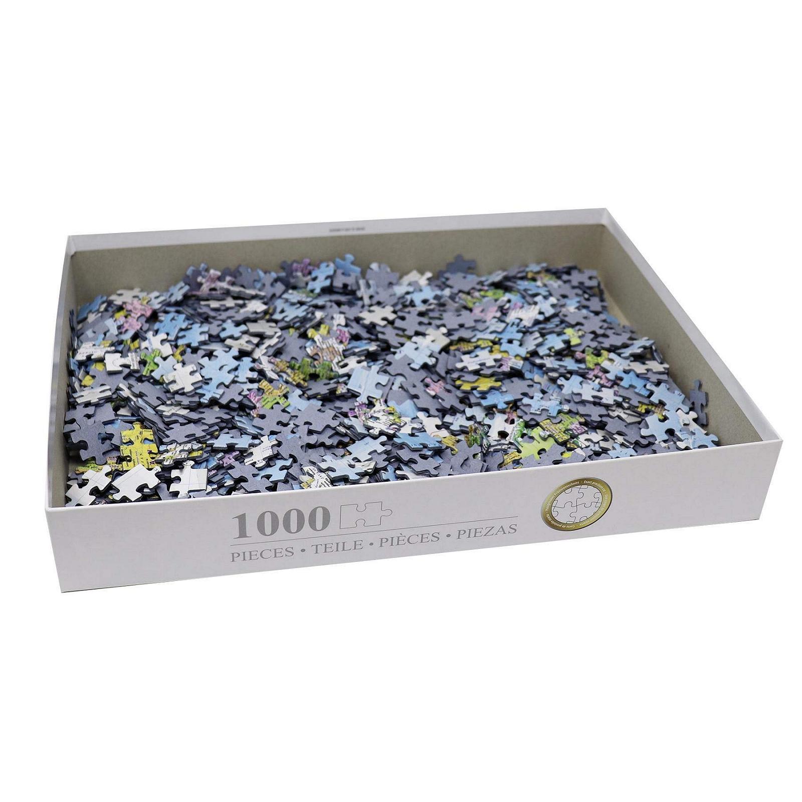 Пазл XXL Close Up Maps in Minutes World Map 1000 элементов 68 x 48 см, фото №5