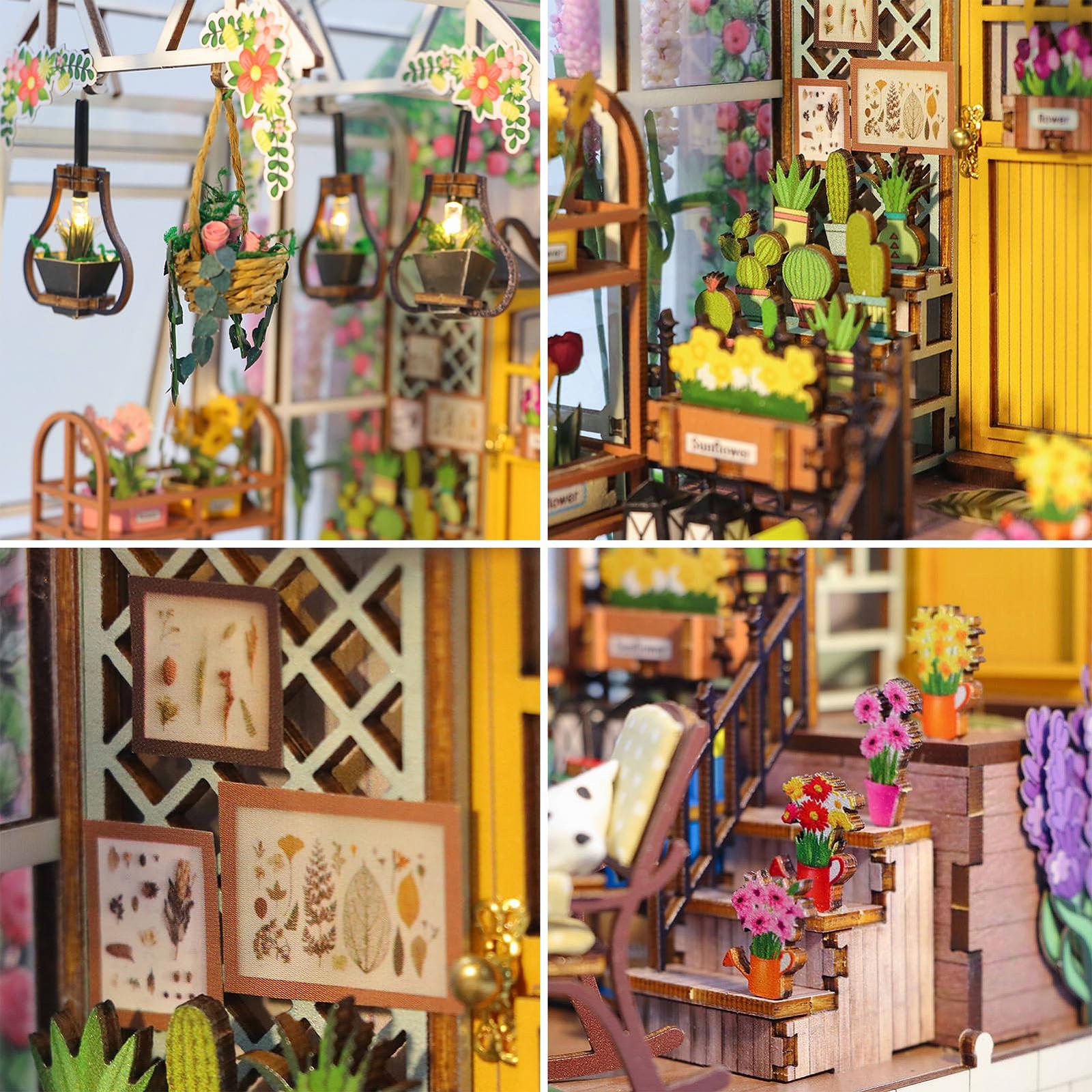 Конструктор DIY Spilay M2313 Со светодиодной подсветкой, музыкальной шкатулкой, фото №6