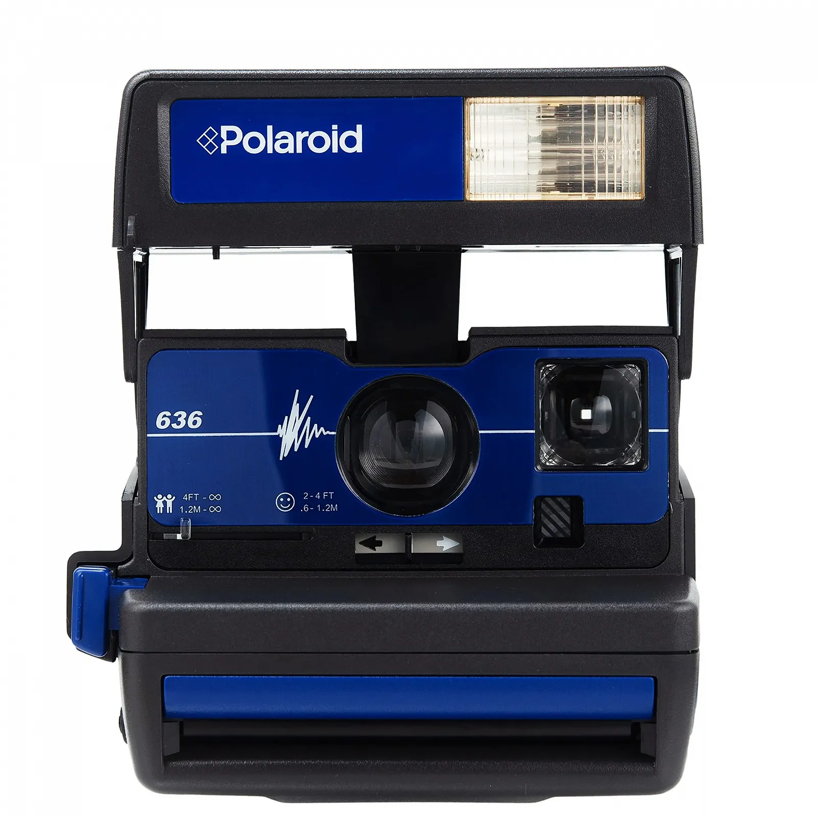 Фотокамера мгновенной печати Polaroid 636 Black / Blue с ремешком и инструкцией в оригинальной упаковке, фото №1