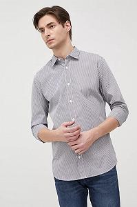 Рубашка Jack&Jones SLIM 12199964 Blazer-Stripes Синий XL - Фото 1