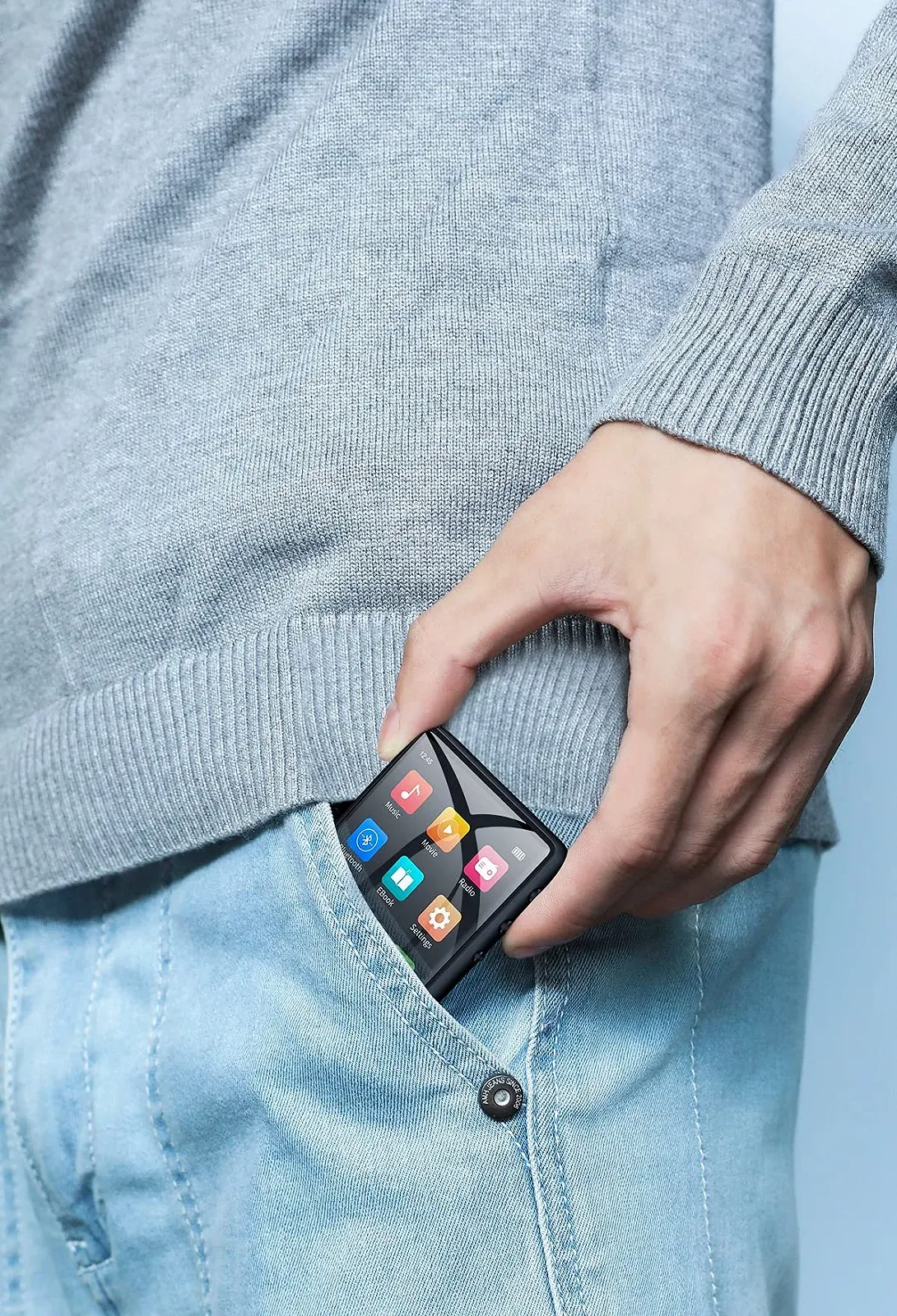 MP3-плеєр MECHEN 32GB Bluetooth 5.3, 2.4-дюймовий сенсорний екран, з лінійним записом, FM-радіо, динамік, підтримка до 128GB, фото №7