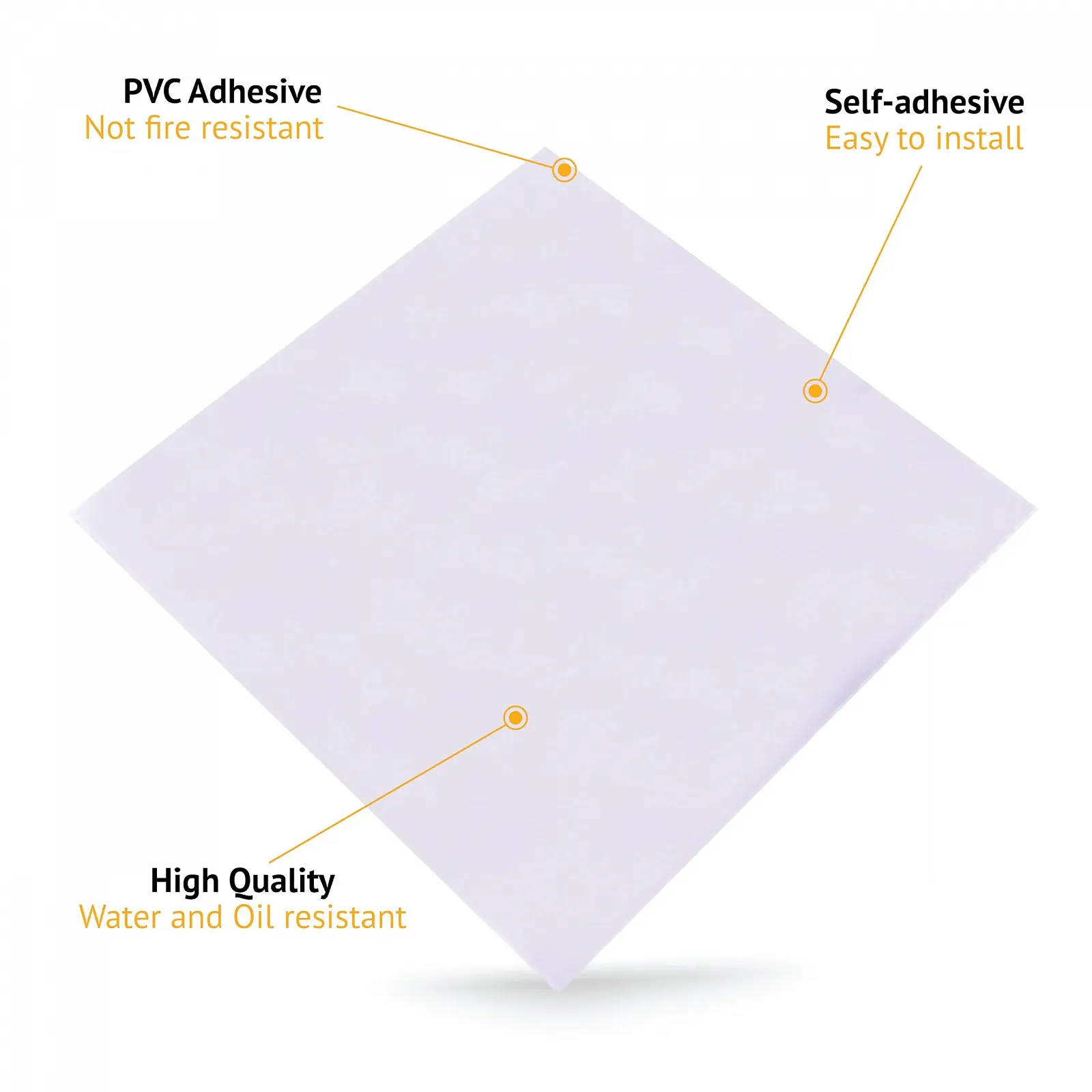 Наклейки на плитку WALPLUS 100 штук 15x15 см Кухонні знімні Білі, фото №7 Наклейки на плитку WALPLUS 100 штук 15x15 см Кухонні знімні Білі, фото №7