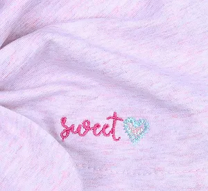 Шапка Рожевий меланж sarcia для дівчат, one size synthetic.ua - Фото 1