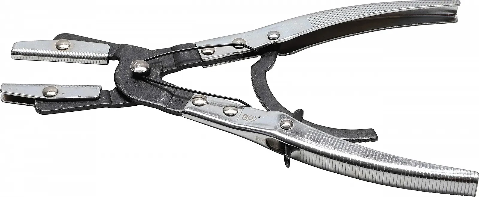 Набор плоскогубцев для хомутов BGS 1718, серебристо-черный, набор из 3 штук, фото №6