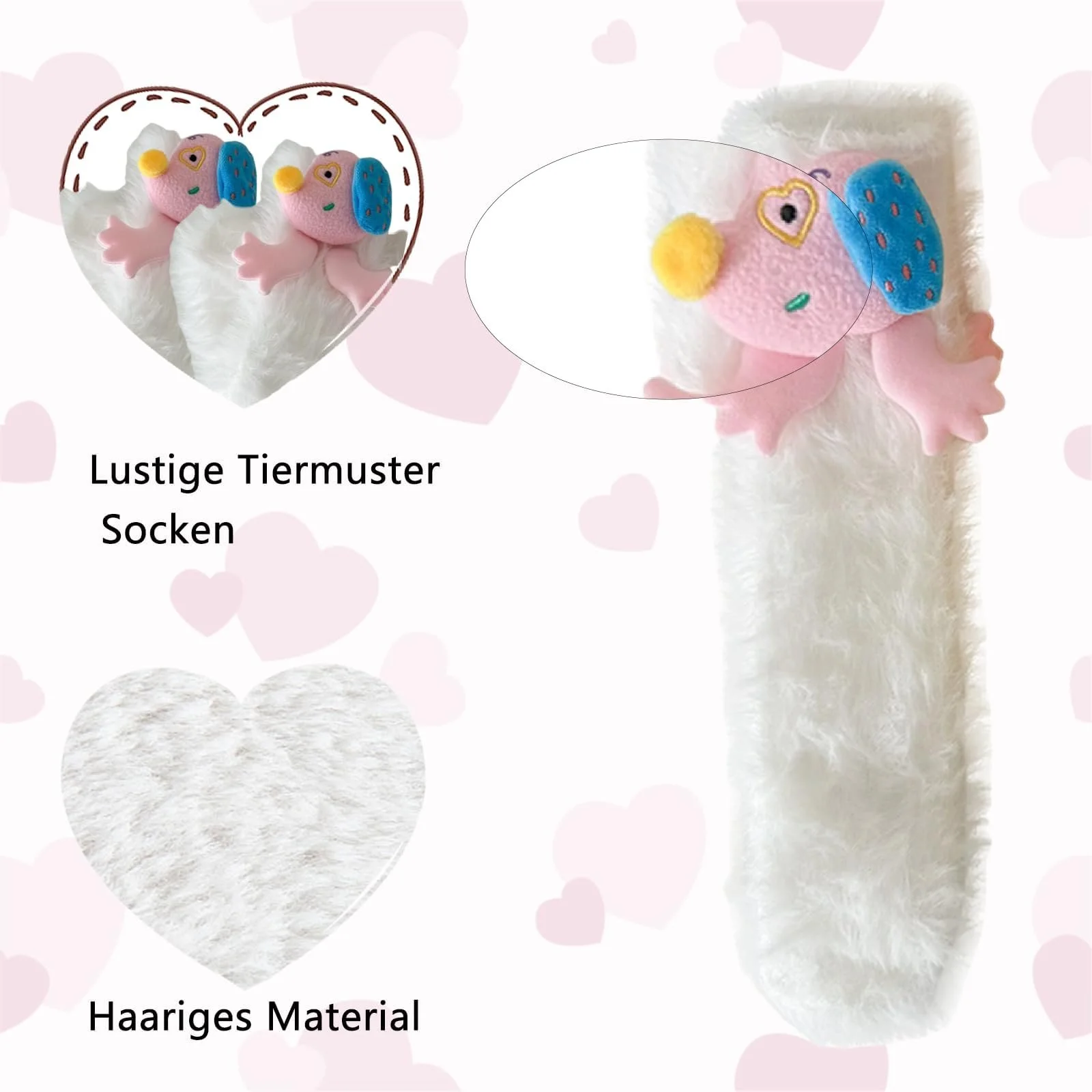 Носки Женские Пушистые 35-38, фото №3