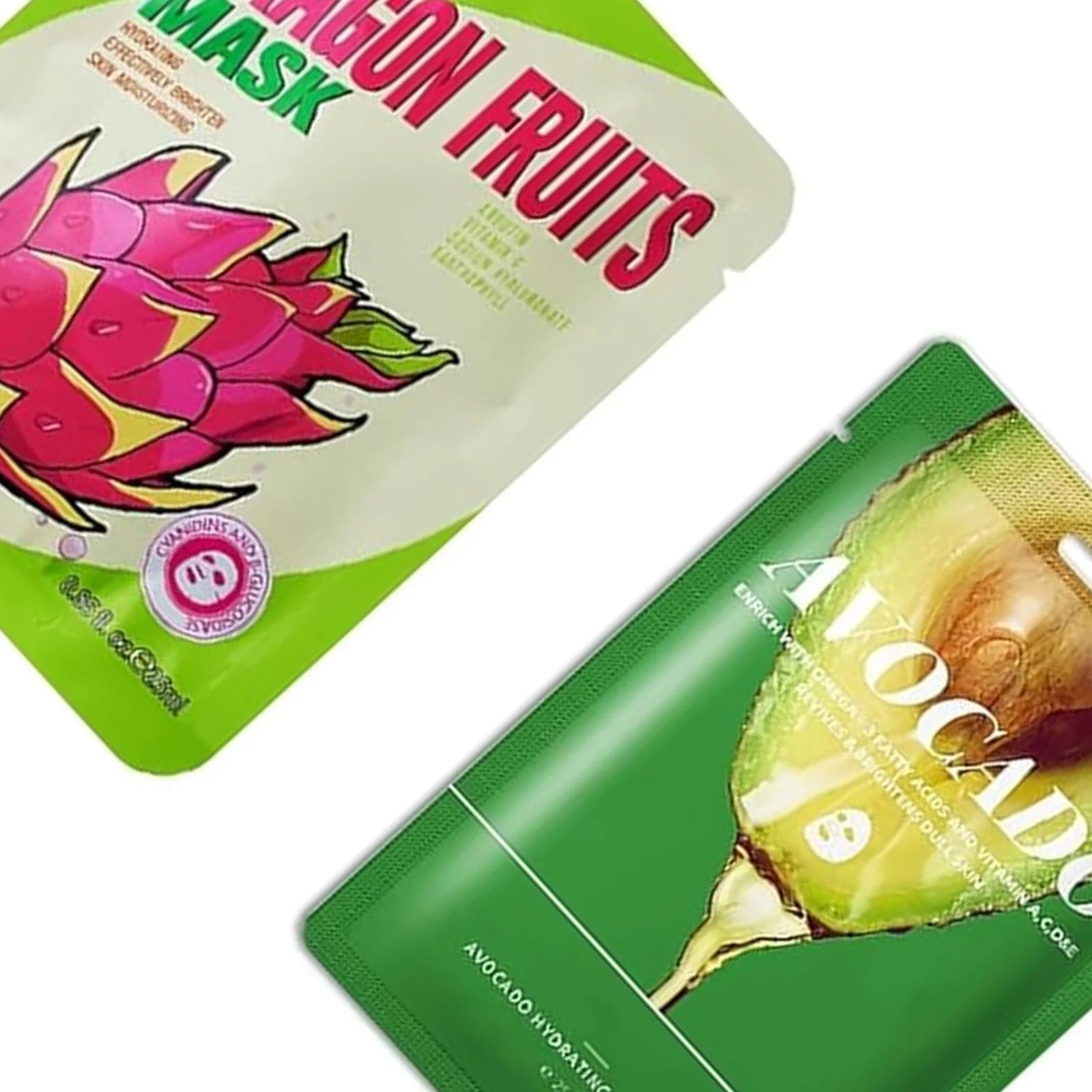 Набор тканевых масок для лица, 6 шт, фото №1