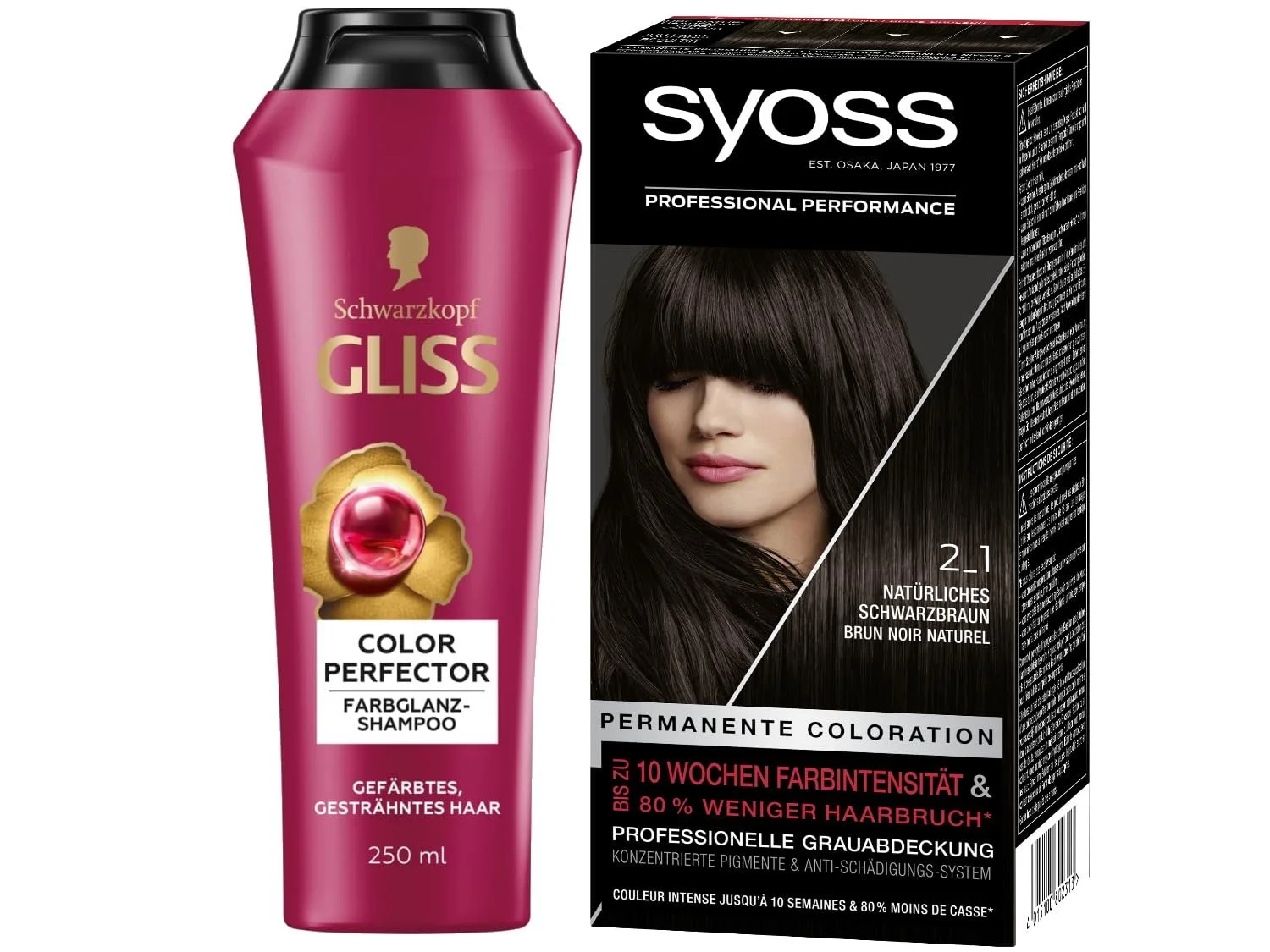 Краска для волос SYOSS Colour 2_1 Черно-коричневый Уровень 3, фото №1 Краска для волос SYOSS Colour 2_1 Черно-коричневый Уровень 3, фото №1