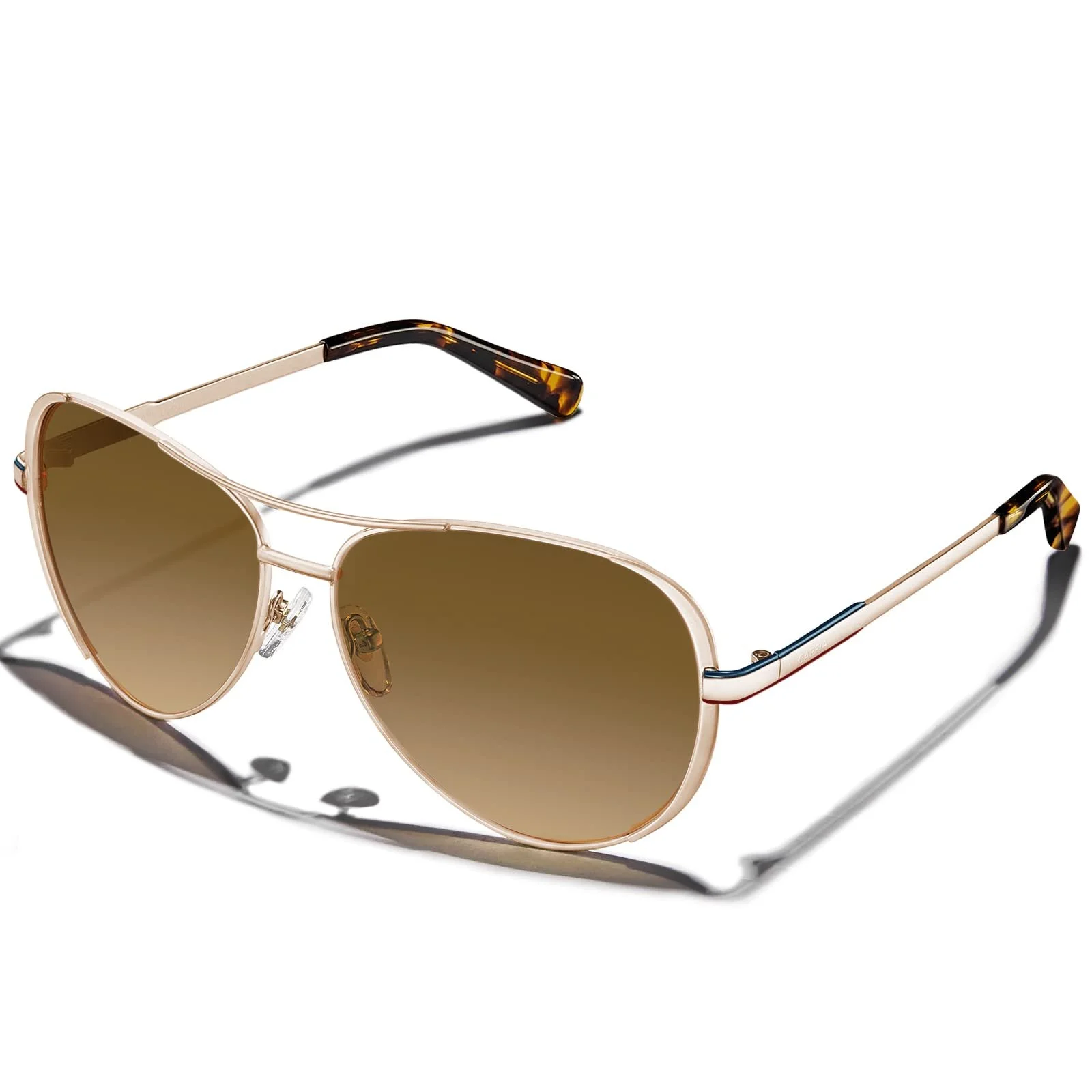 Сонцезахисні окуляри Авіатор CARFIA CA5388 Поляризовані Дзеркальні Жіночі Високий Захист від УФ-променів, фото №1