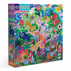 Пазл eeBoo Life in A Tree 1000 деталей 58.5 см PZTLFT - Фото 1