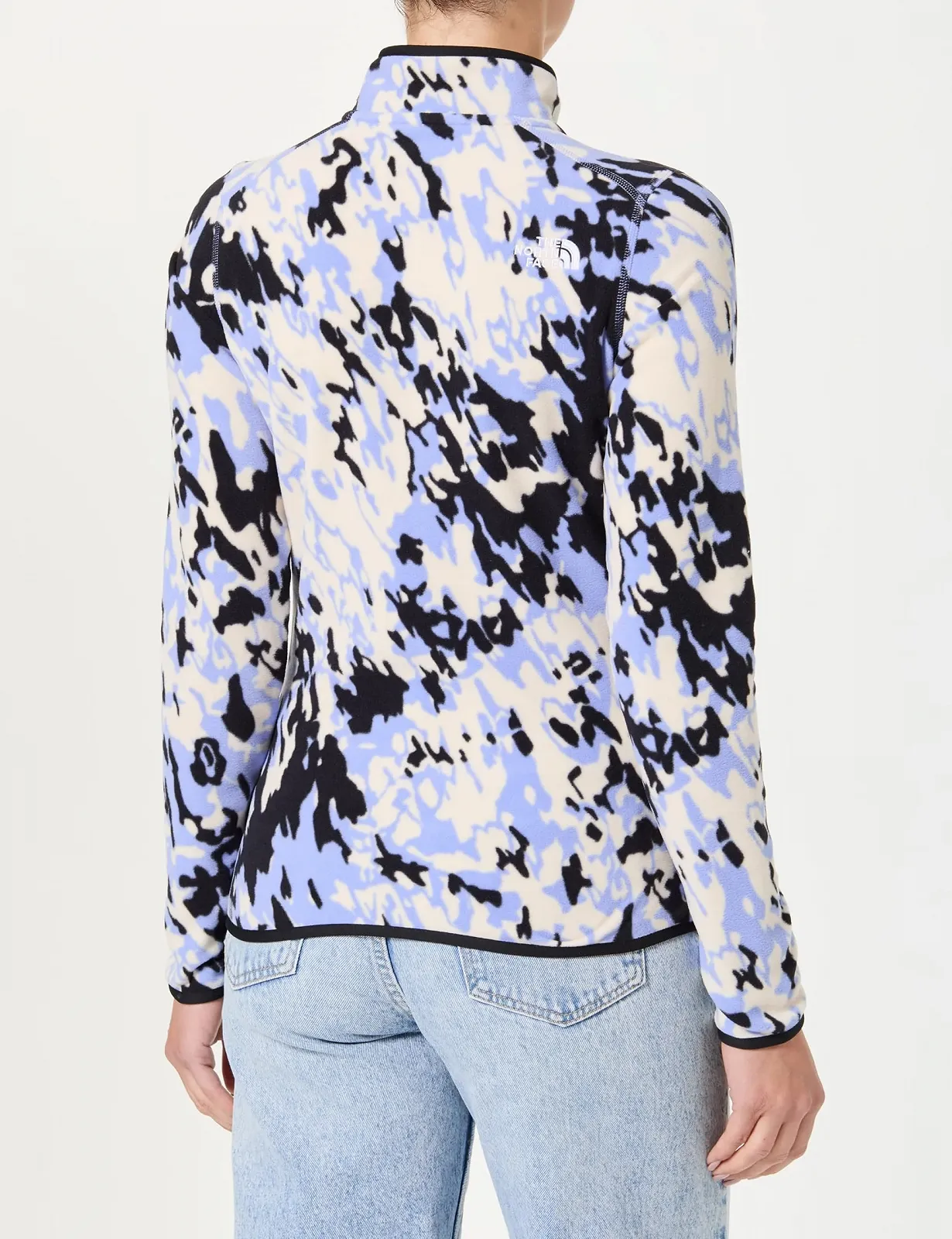 Жіноча Толстовка THE NORTH FACE W 100 Glacier Printed 1/4 Zip - EU, фото №3
