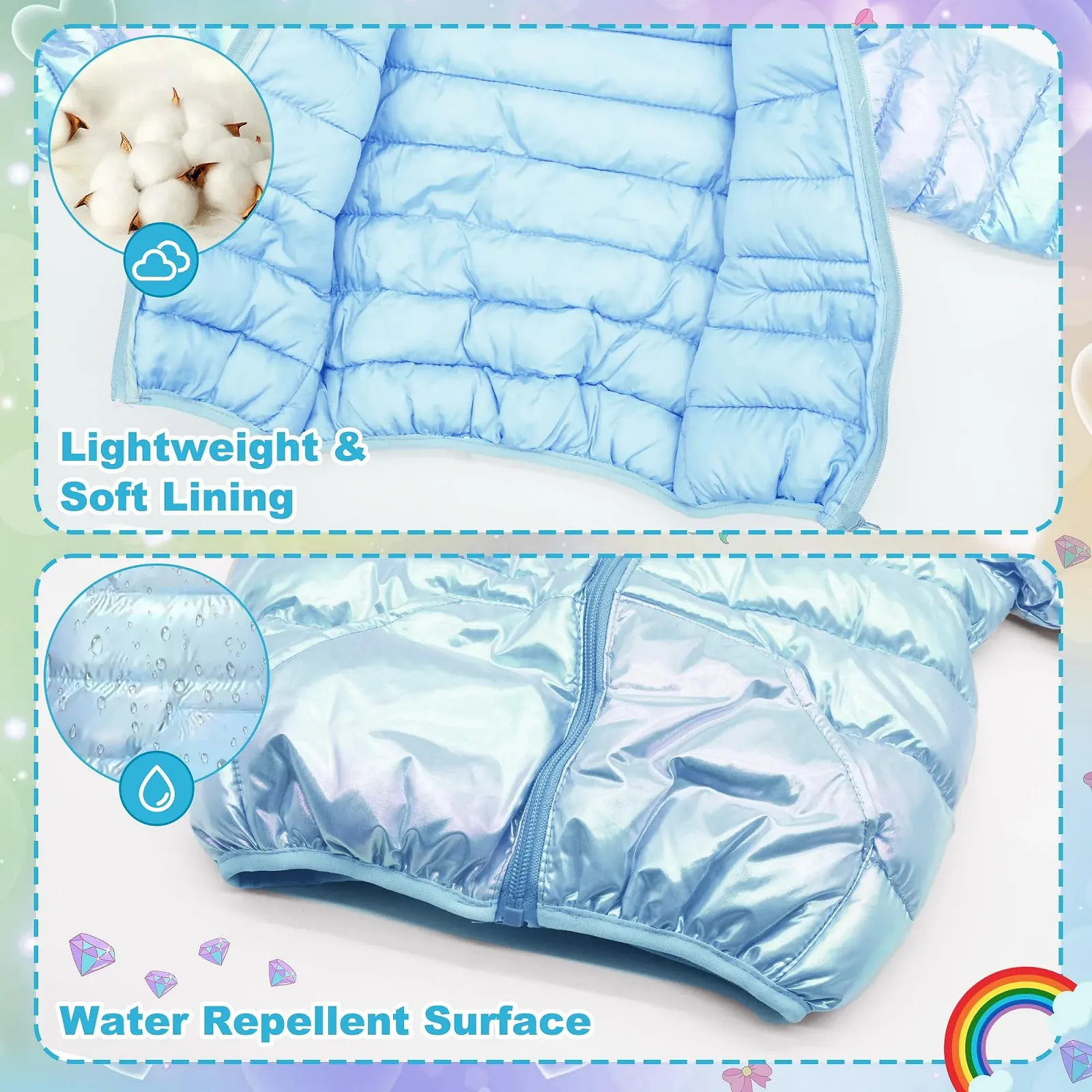 Куртка Baogaier Детская Зимняя с Капюшоном Водонепроницаемая., фото №5