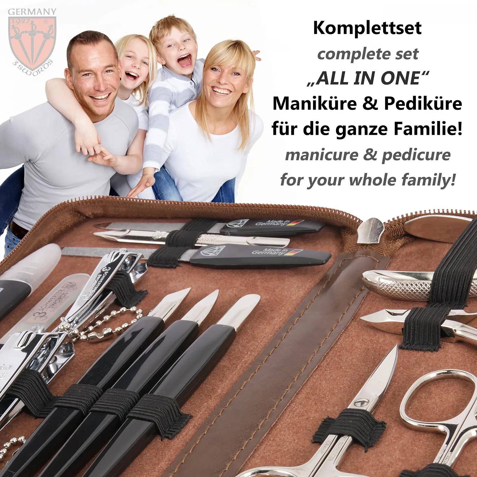 Набор для маникюра и педикюра Drei Schwerter 9210 Variant, фото №4 Набор для маникюра и педикюра Drei Schwerter 9210 Variant, фото №4