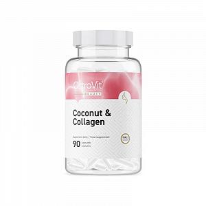 Колаген кокосове масло OstroVit MCT Collagen Oil from coconut 90caps - Фото 1