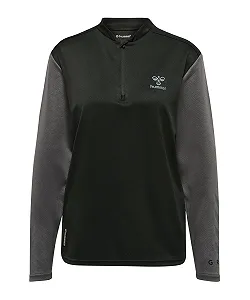 Женская Толстовка Hummel Hmlongrid 1/2 Zip Poly Sweat Wo - Фото 1