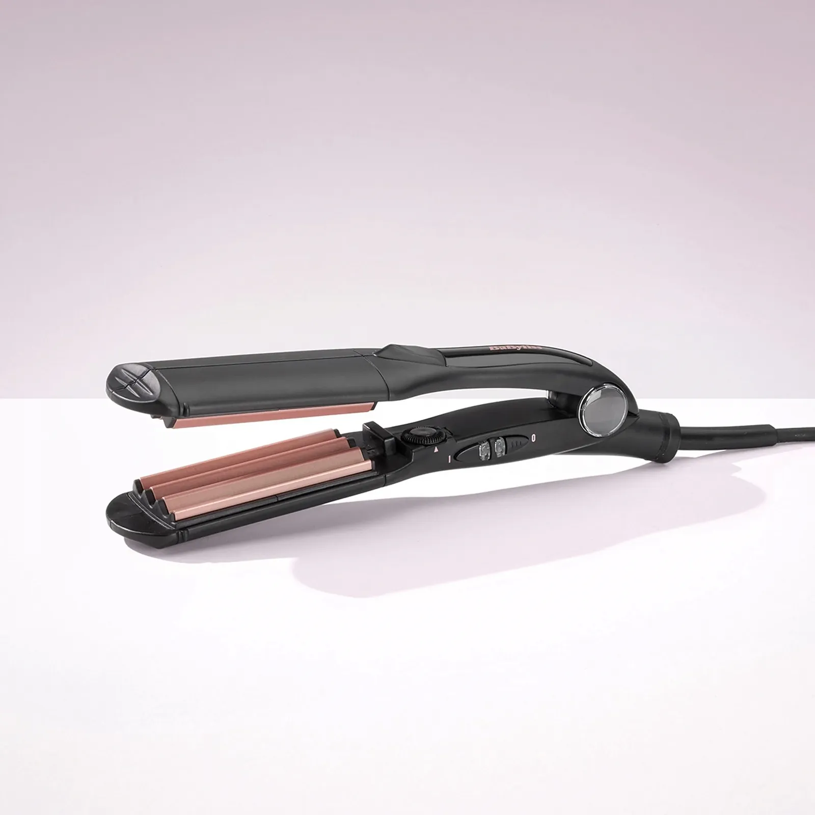 Плойка-гофре Babyliss керамико-турмалиновая 120°C-210°C, фото №9 Плойка-гофре Babyliss керамико-турмалиновая 120°C-210°C, фото №9