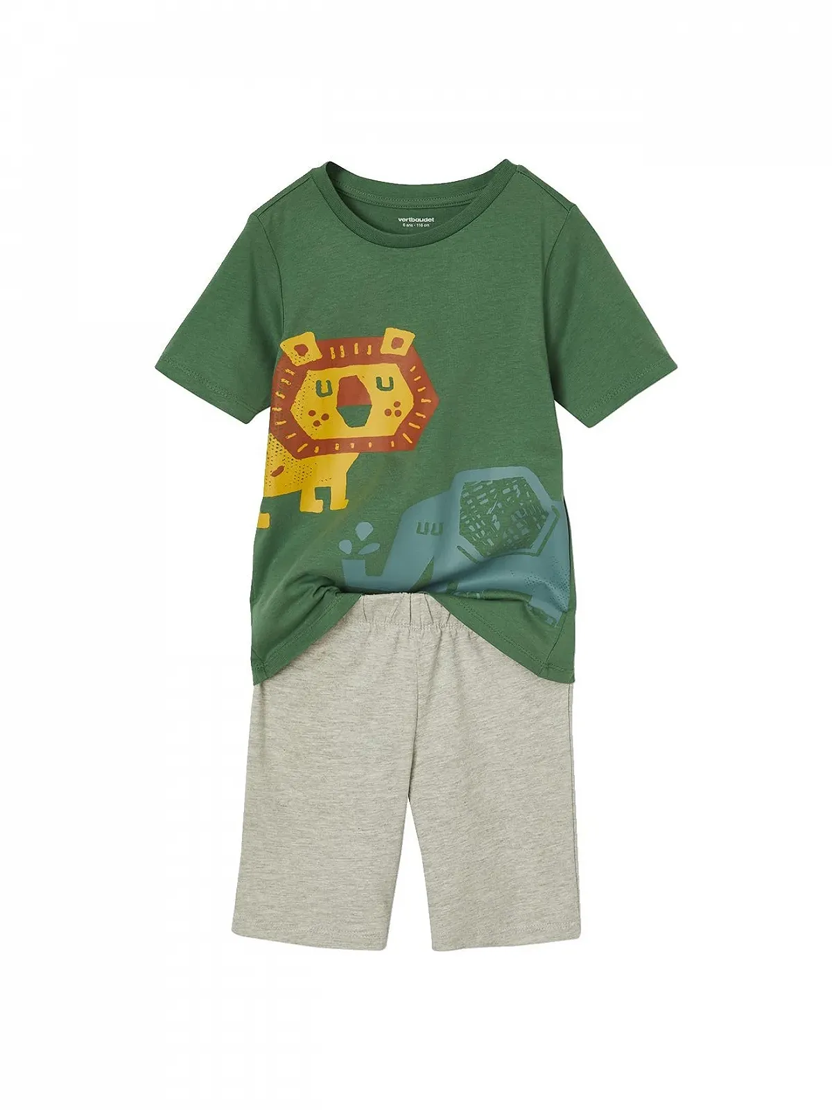 Шорты для пижамы VERTBAUDET Savannah, 2 шт., фото №4