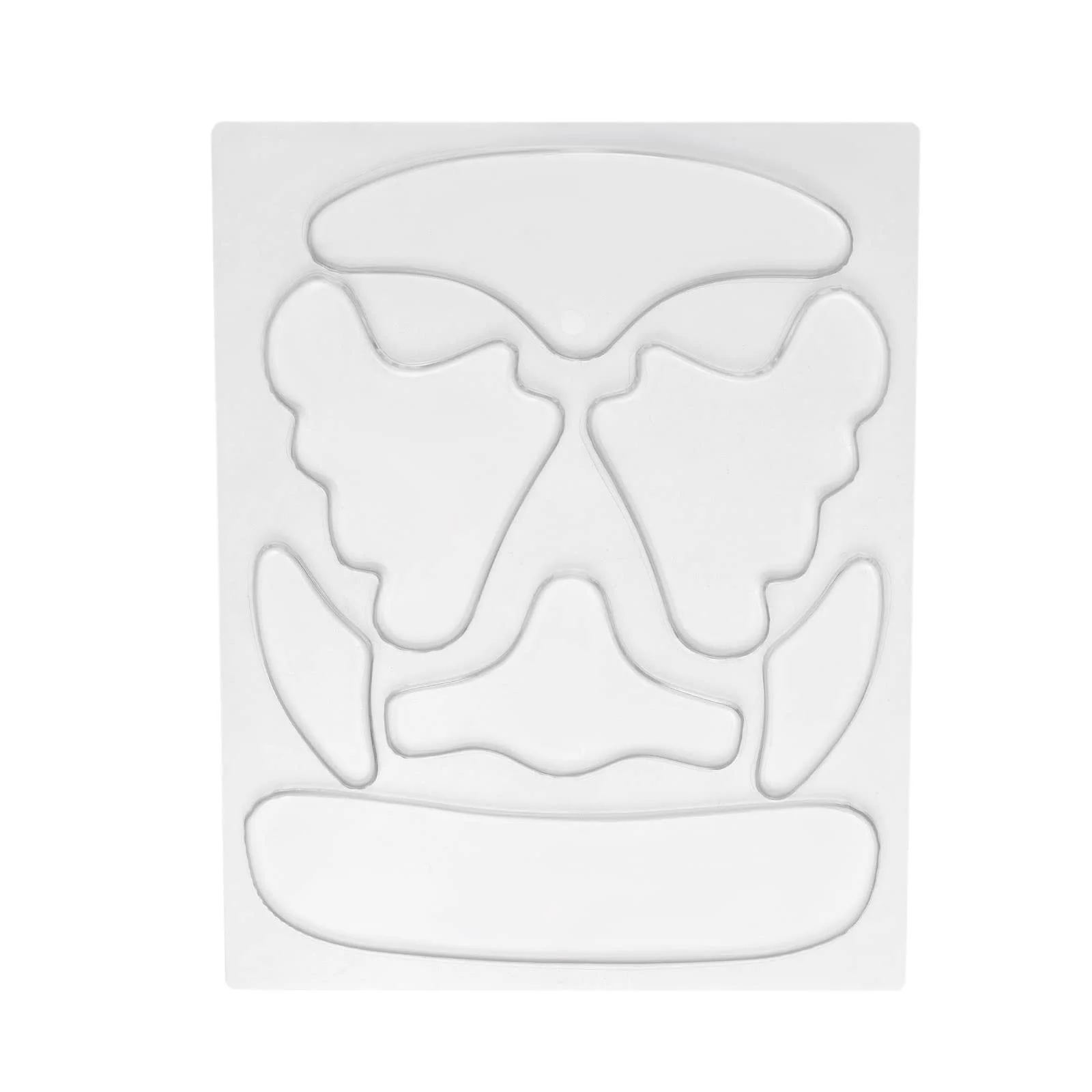 Силіконові накладки Layhou проти зморшок для чола, щік, шиї (#1), фото №1