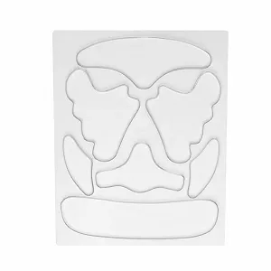 Силіконові накладки Layhou проти зморшок для чола, щік, шиї (#1) - Фото 1