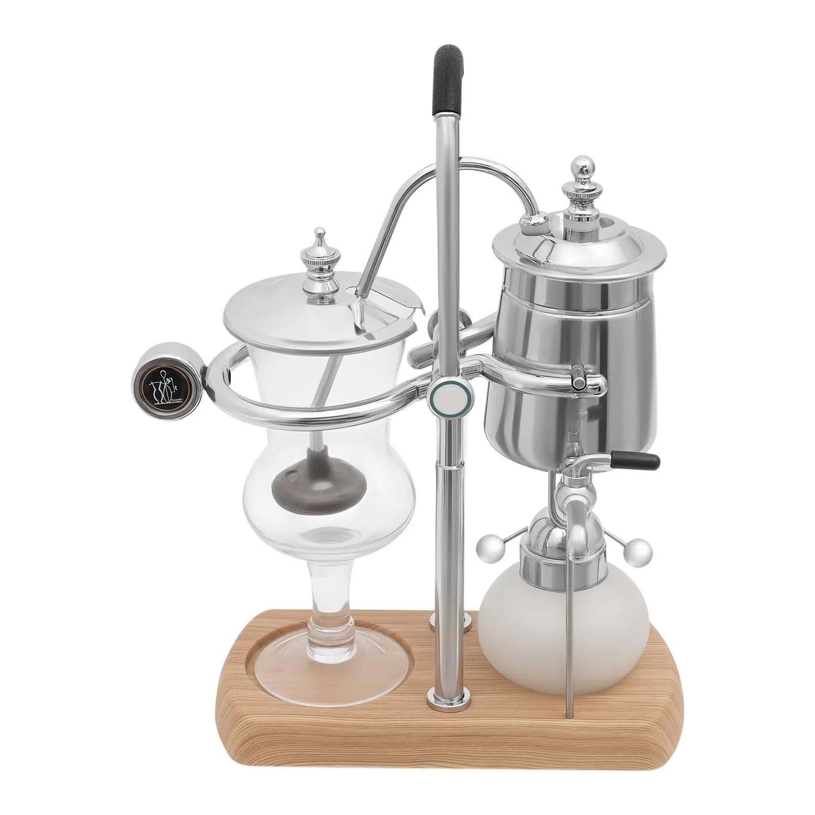 Сифонная кофеварка Siphon Balance 3-5 чашек Silver, фото №6