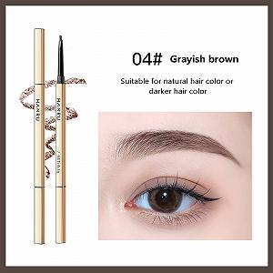 Штамп для бровей Ultra Fine водостойкий, устойчивый к поту, не выцветает, не размазывается, натуральный туман (D, один размер) synthetic.ua - Фото 1