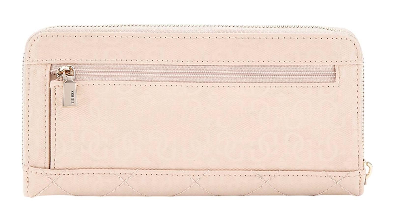 Кошелек GUESS Laurel SLG Large Zip Around L Sand, песочный, фото №3