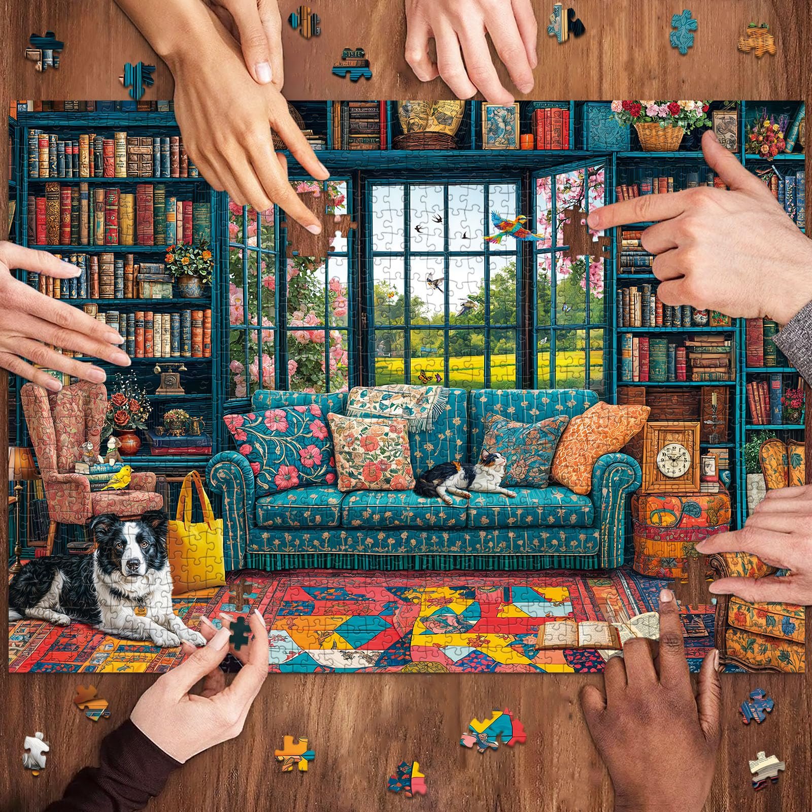 Пазл Study 1000 деталей 70 x 50 см, фото №5 Пазл Study 1000 деталей 70 x 50 см, фото №5