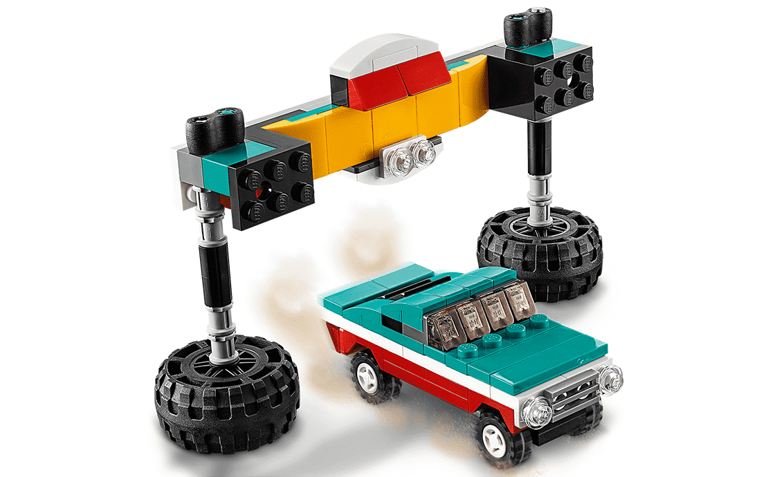 Конструктор LEGO Монстр-трак 163 деталей 31101, фото №7