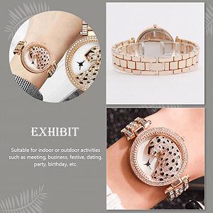 Кварцевые часы LIFKOME для женщин с бриллиантами, устойчивый к царапинам циферблат для ежедневного использования и вечеринок synthetic.ua - Фото 1