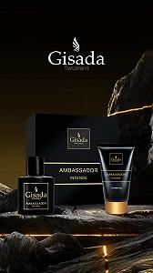Gisada Ambassador Intense Набор Парфюмерная вода 50 мл и Гель для душа 100 мл Пряный, Свежий Мужской Аромат synthetic.ua - Фото 1