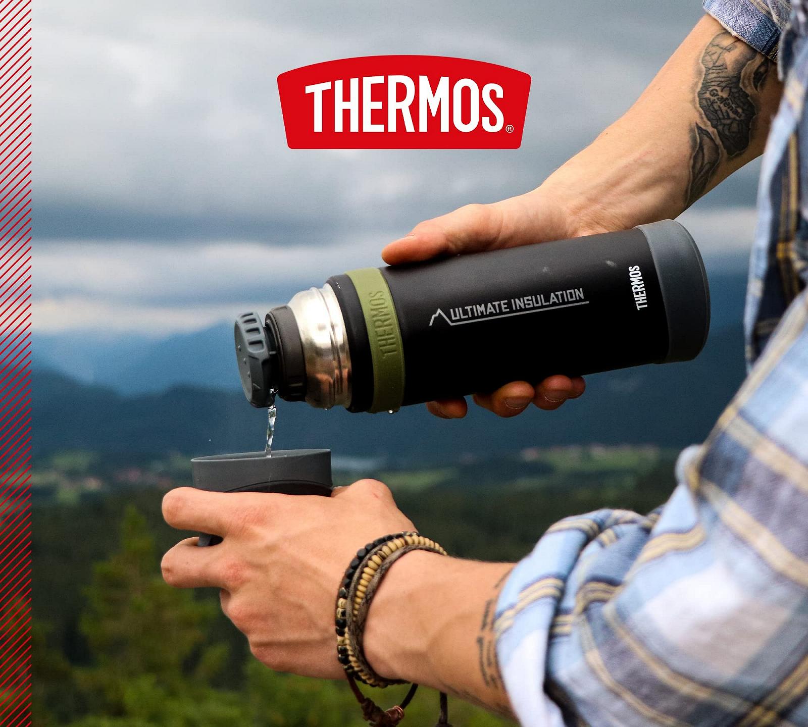 Термос Thermos Mountain 0.50 л, нержавіюча сталь, Black, фото №6 Термос Thermos Mountain 0.50 л, нержавіюча сталь, Black, фото №6