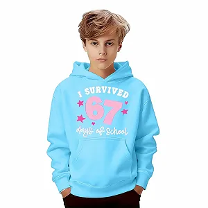 Детский Пуловер Толстовки 67 Мультяшный принт Винтаж Six Seven Длинный рукав Фестивальный свитшот Детский Классический Y2k Костюм synthetic.ua - Фото 1