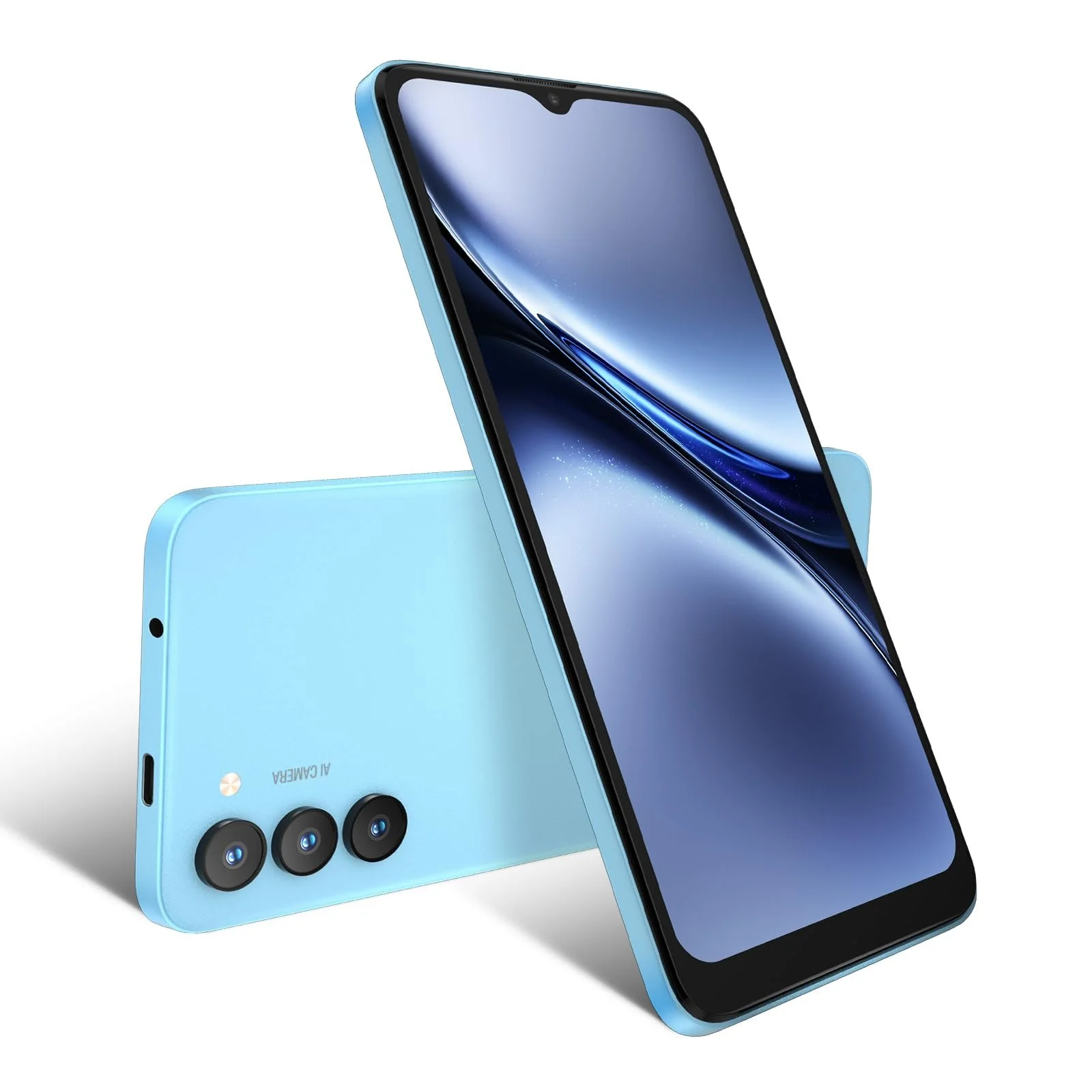 Смартфон XGODY X36 Android 15 Go 7GB/32GB 4200 мАч 13 MP + 5 MP Blue, фото №1