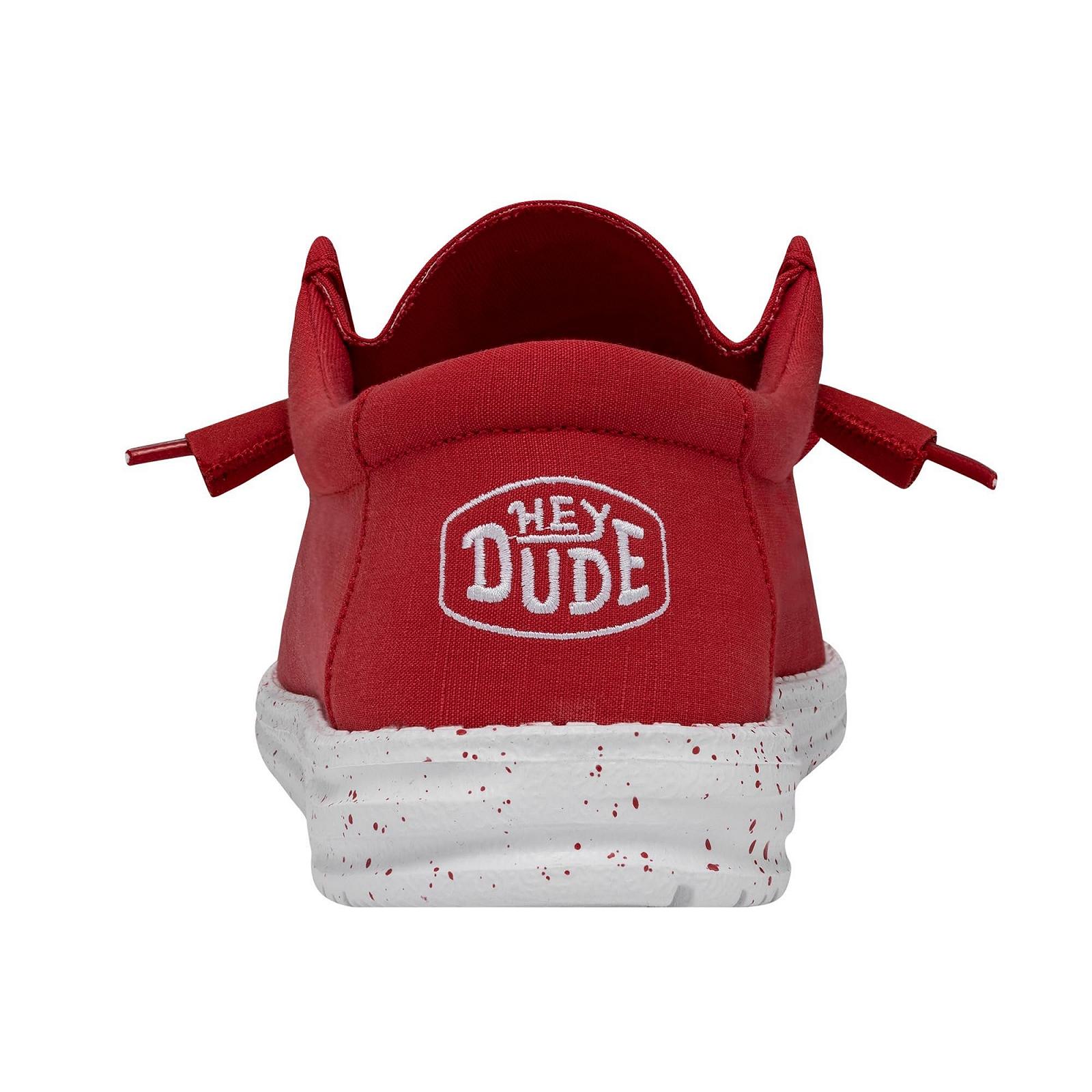 Туфли HEYDUDE Wally Slub Canvas Moc Toe для мужчин, фото №5