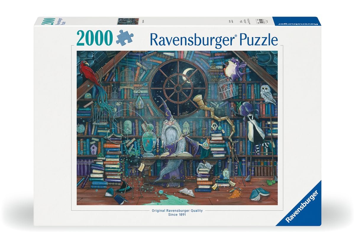Пазл Ravensburger 17112 The Wizard Merlin 2000 элементов от 14 лет, фото №2 Пазл Ravensburger 17112 The Wizard Merlin 2000 элементов от 14 лет, фото №2