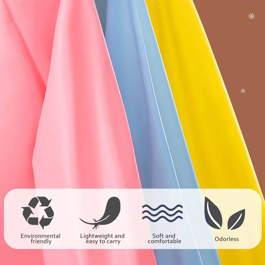 Детское дождевое пончо Hovkib для девочек и мальчиков, водонепроницаемые детские дождевики, дождевик-накидка с 3D мультяшками, дождевая одежда 2-8 лет, фото №2 Детское дождевое пончо Hovkib для девочек и мальчиков, водонепроницаемые детские дождевики, дождевик-накидка с 3D мультяшками, дождевая одежда 2-8 лет, фото №2