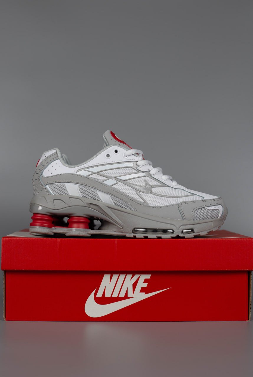 Мужские кроссовки Nike Shox Ride 2 SP White Gray, фото №1 Мужские кроссовки Nike Shox Ride 2 SP White Gray, фото №1