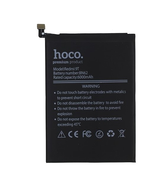 Аккумулятор Hoco Xiaomi BN62 Poco M3 Redmi 9T, фото №1