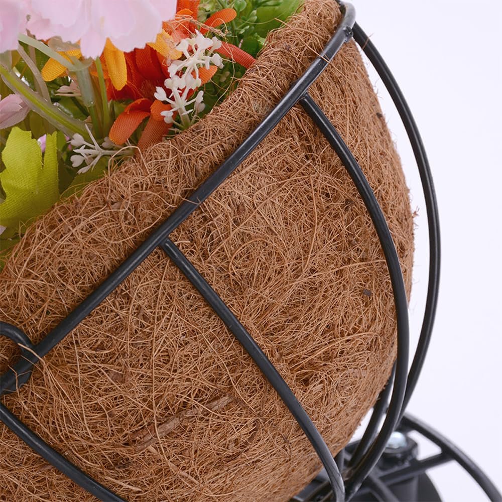 Підвісний кошик Metal Coconut Liner Set of 2 21 см, фото №5