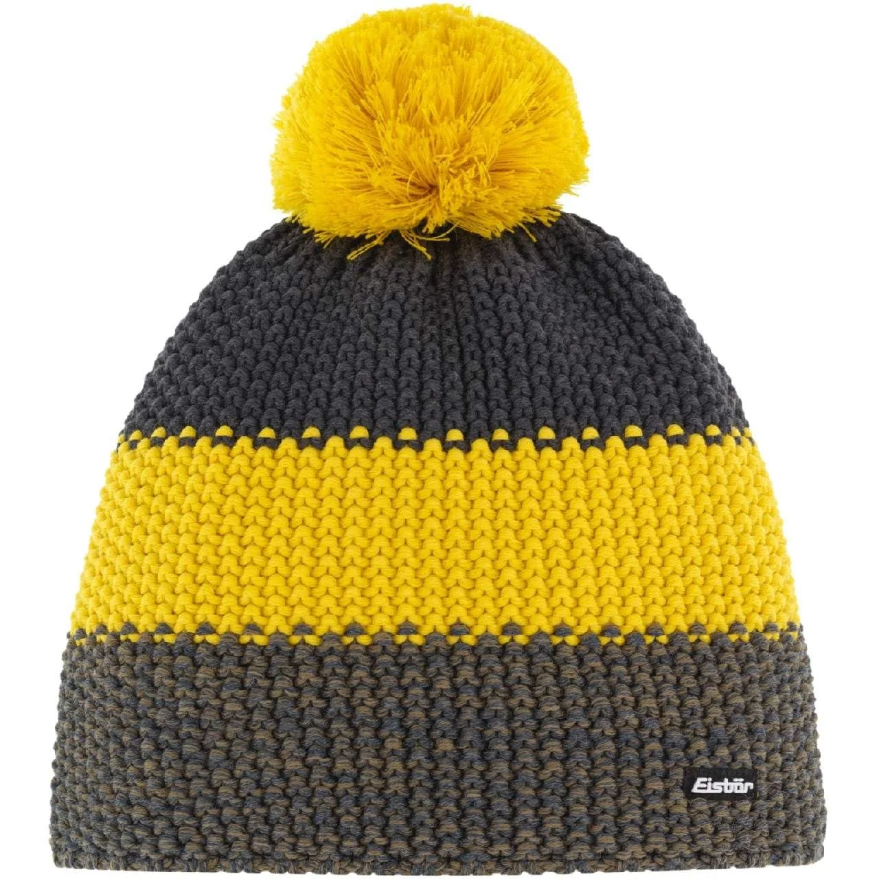 Шапка Eisbär Star Pompom Kids Хаки Меланж Passion, фото №1 Шапка Eisbär Star Pompom Kids Хаки Меланж Passion, фото №1