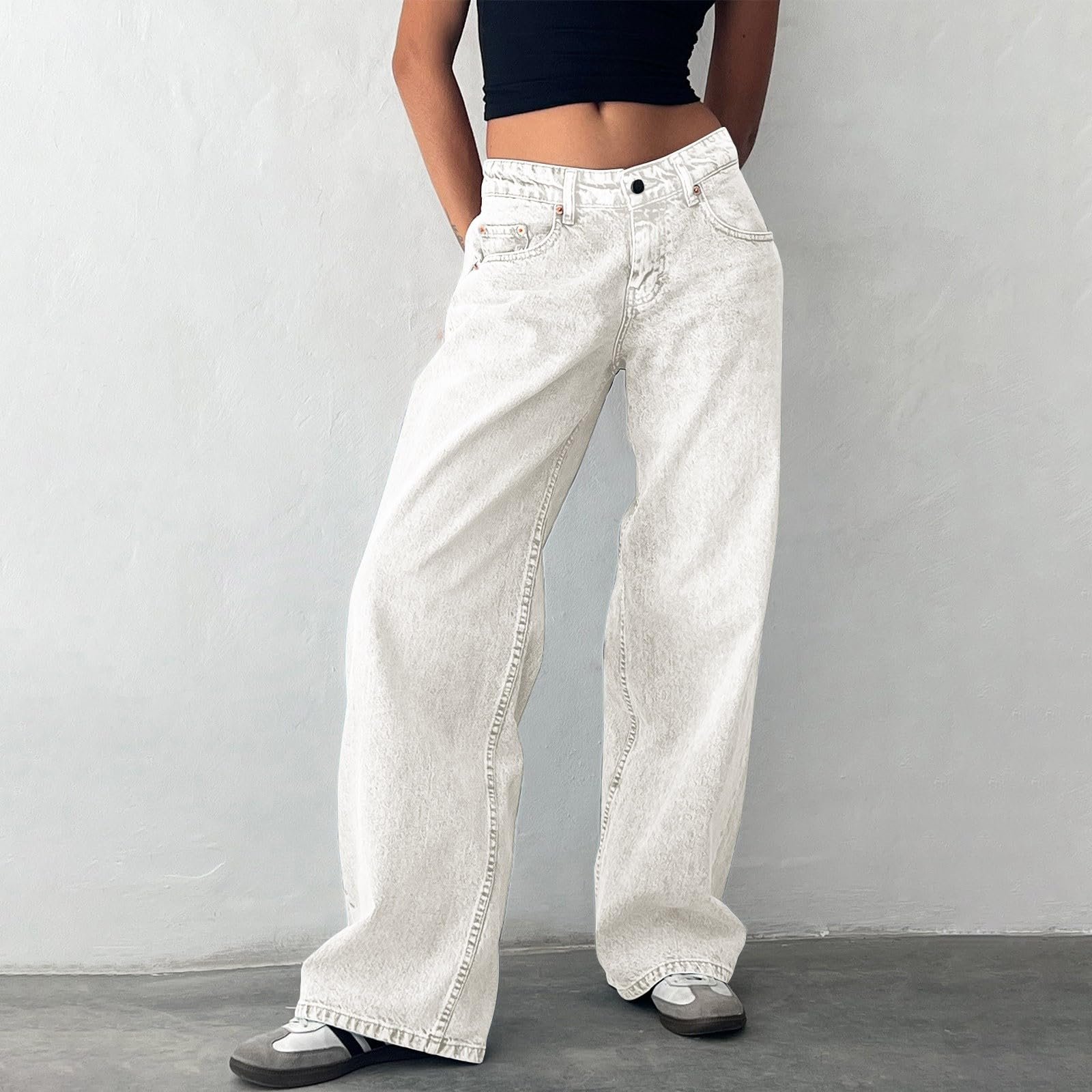 Джинсы Vhersily Baggy Женские С низкой посадкой Широкие Прямые, фото №2 Джинсы Vhersily Baggy Женские С низкой посадкой Широкие Прямые, фото №2