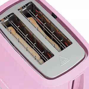 Тостер Russell Hobbs Eden 27372-56 на 2 скибочки (6 рівнів підсмажування, функція підйому, розморожування, підігріву та зупинки, висувний піддон для крихт, насадка для булочок, малиновий) ціна на synthetic.ua - Фото 1 Тостер Russell Hobbs Eden 27372-56 на 2 скибочки (6 рівнів підсмажування, функція підйому, розморожування, підігріву та зупинки, висувний піддон для крихт, насадка для булочок, малиновий) synthetic.ua - Фото 1