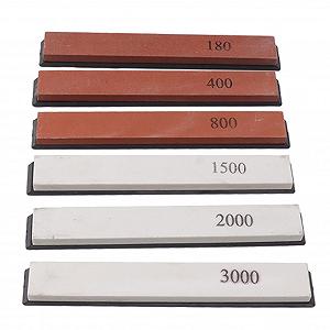 Набор точильных камней 6 шт. с угловой направляющей для ножниц - Фото 1